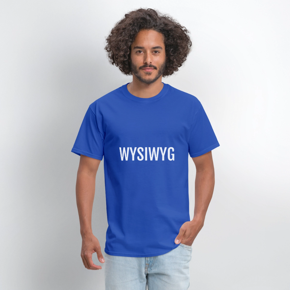 The Ultimate Techie Shirt - royal blue