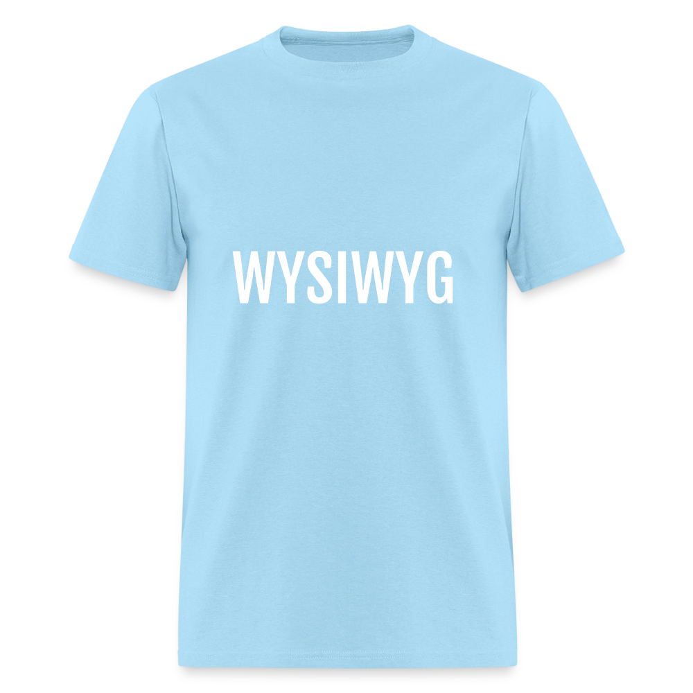 The Ultimate Techie Shirt - powder blue