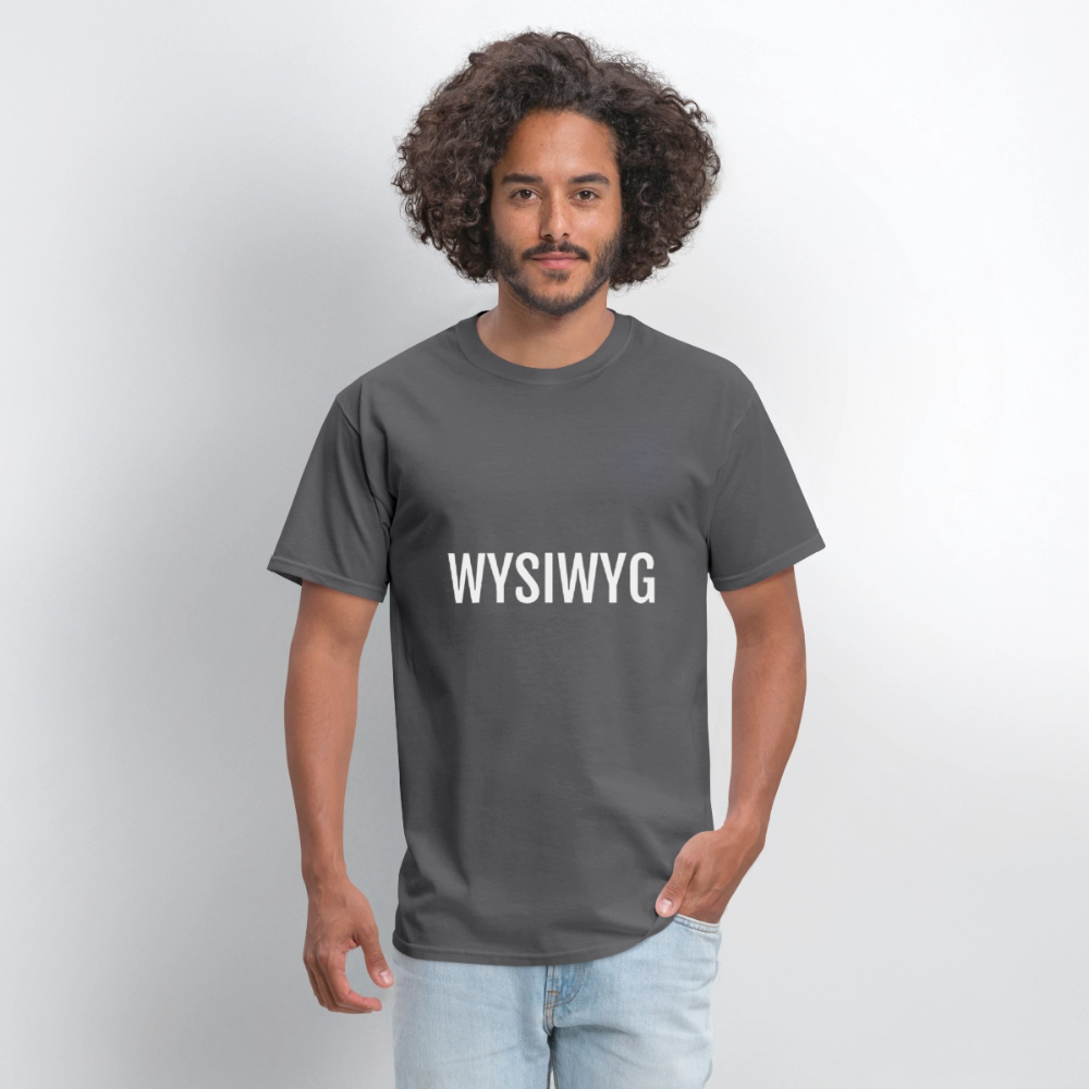 The Ultimate Techie Shirt - charcoal