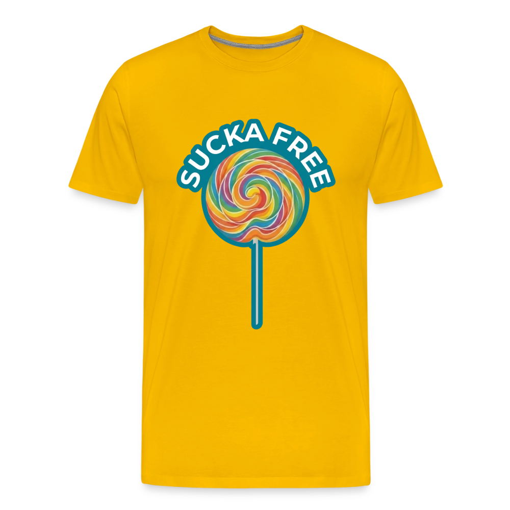 Sucka Free - Find your tribe! - sun yellow