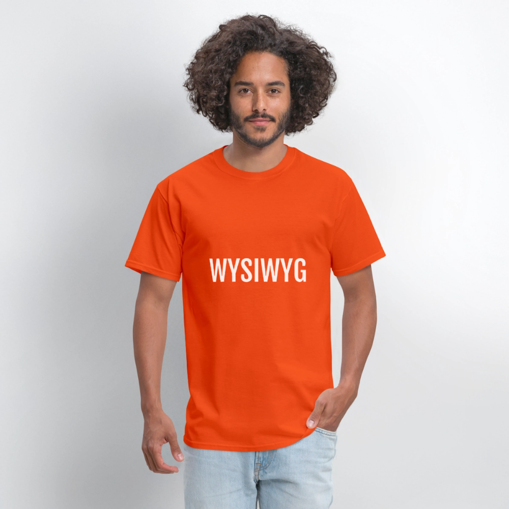 The Ultimate Techie Shirt - orange